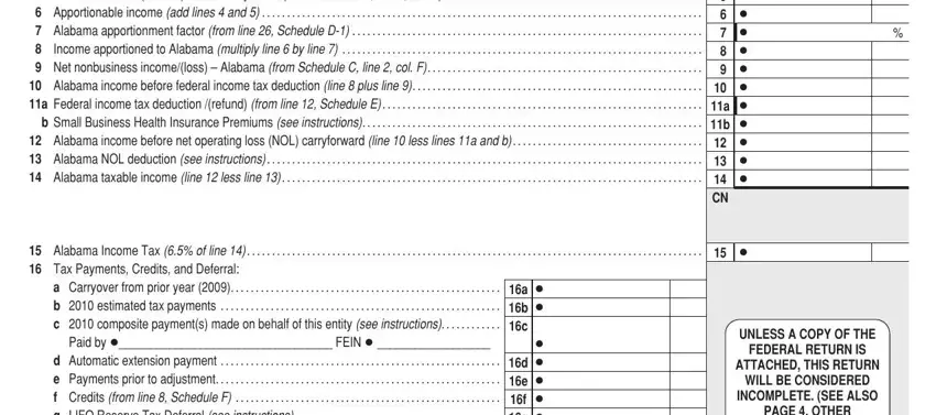 Part no. 2 in filling in alabama form 20c instructions 2020