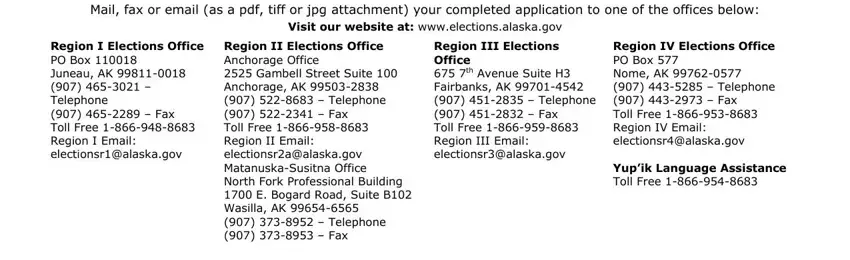 Writing segment 1 of Alaska Form C03