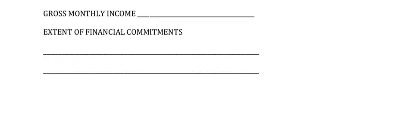 Child custody and parental rights section of the Annexure Form Divorce
