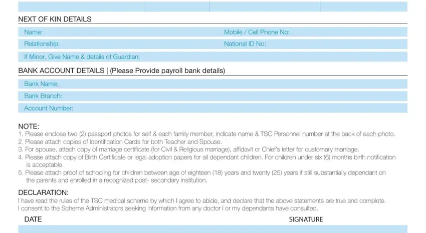 Completing section 2 of aon minet tsc portal login