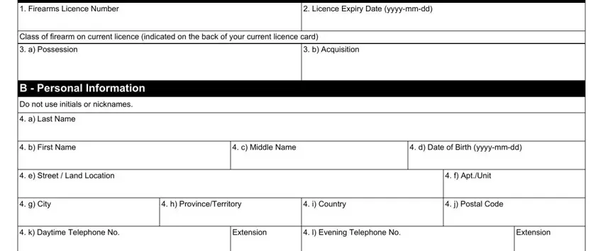 How you can complete firearms licence renewal stage 1