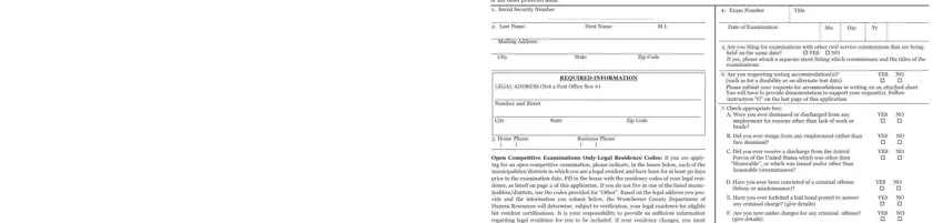 Part number 1 for completing application xd10