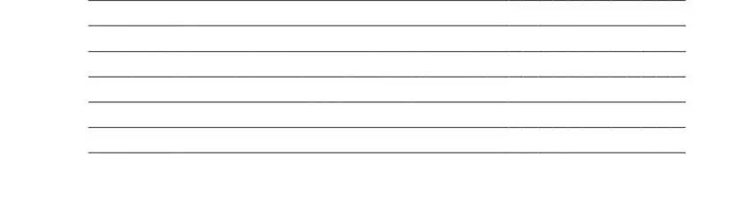 Completing the final sections of the Michigan CFJ-515A pardon form step 5