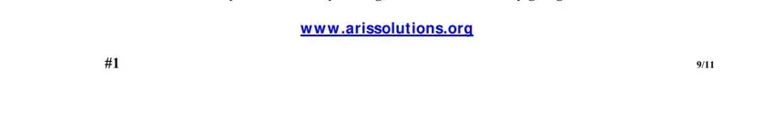 Stage # 1 for filling in aris solutions printable timesheet
