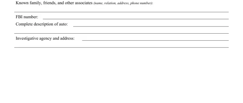 Part # 4 in completing warrant paper