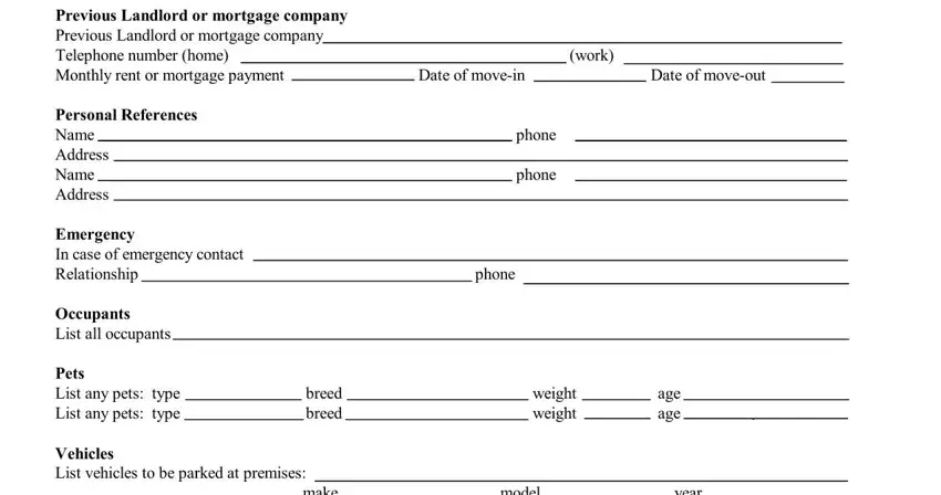 Find out how to complete independent landlords portion 3