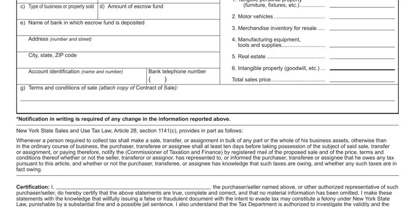 Step # 2 of filling in form au 196 10