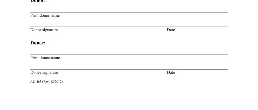 Part # 2 for submitting dmv gift form ct