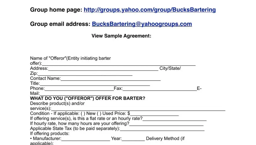 barter agreement for advertisement completion process clarified (portion 1)