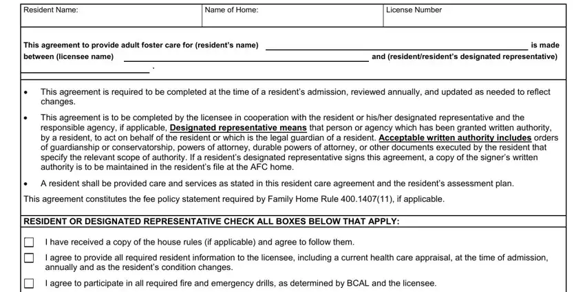 afc resident care writing process explained (portion 1)