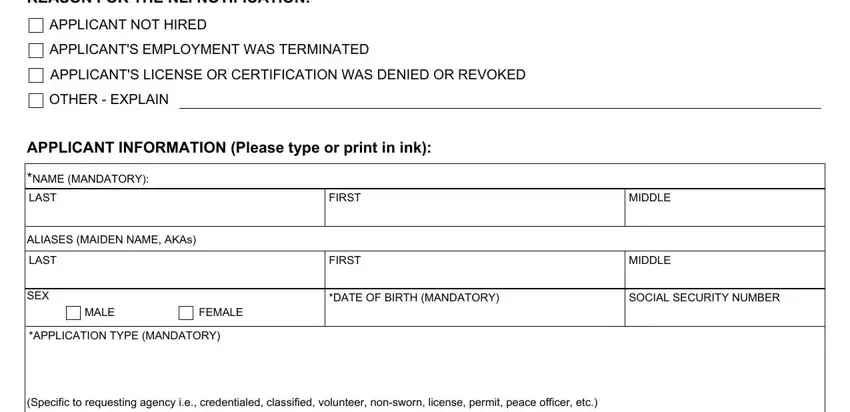 BCIA 8302 form completion process explained (step 1)