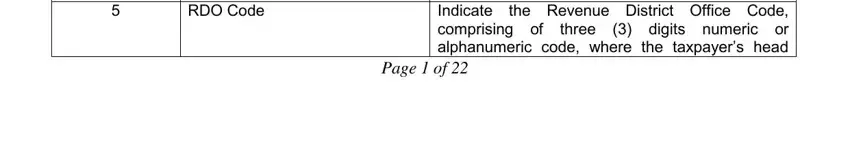 annual income tax return form completion process outlined (portion 2)