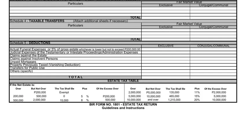 Ways to prepare bir estate tax return part 4
