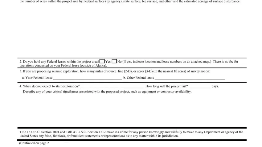 Stage # 2 in filling in form 2800 16