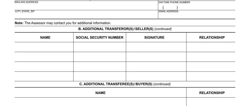 Part no. 4 in submitting exclusion transfer