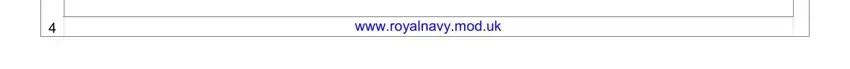 Completed British Army AFCO Form 5 RN ready to download