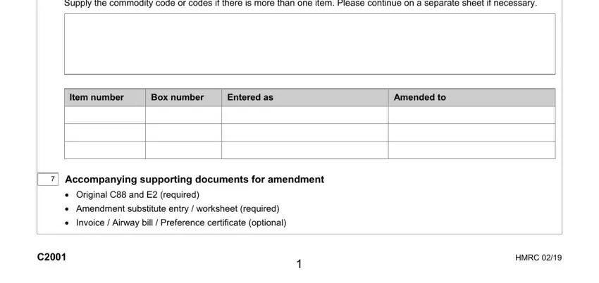 Ways to fill out c2001 form hmrc online part 2