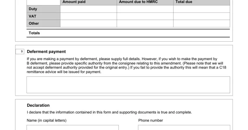 c2001 form hmrc online conclusion process explained (stage 3)