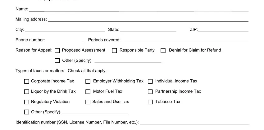 C 245 Carolina Form conclusion process detailed (part 1)