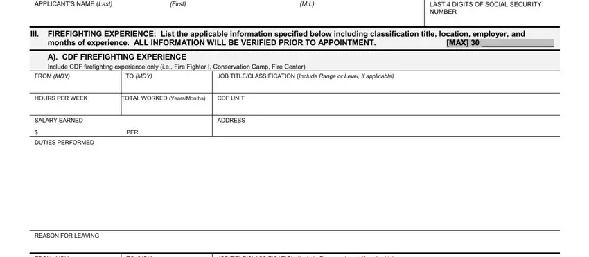 Filling out segment 4 in fire 215