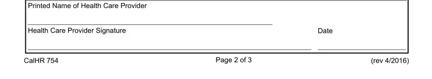 calhr health form completion process detailed (stage 5)