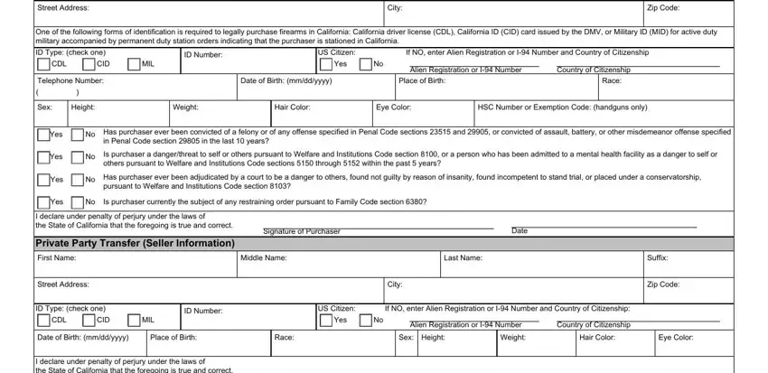 The right way to complete california dros form portion 2