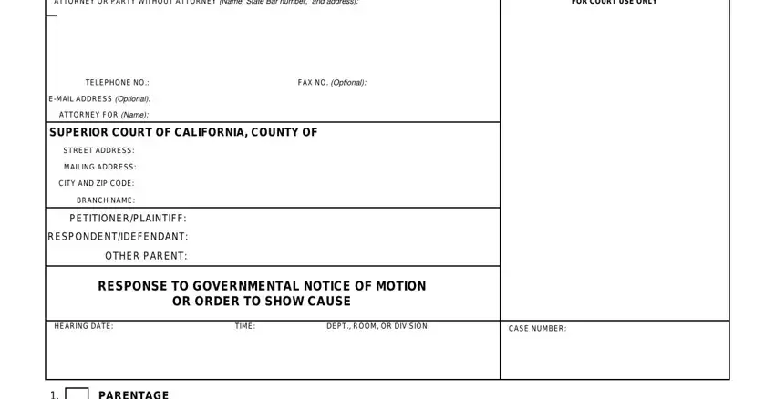 Stage # 1 of submitting USCourtForms