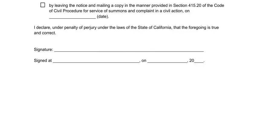 california notice private completion process described (stage 4)