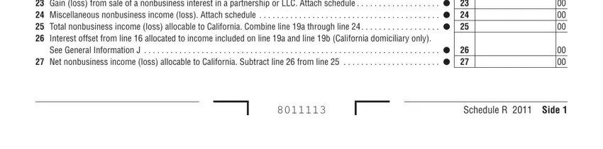 How to fill in ca sch r instructions step 3