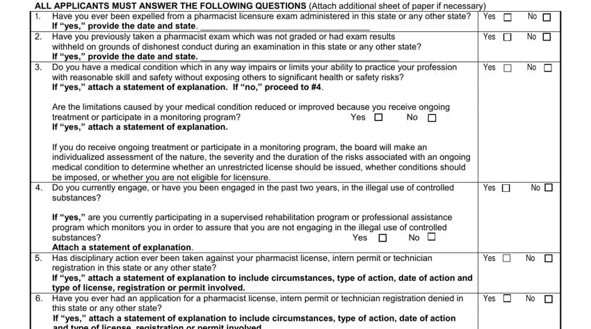 California Retake Form step 5: reviewing and submitting the completed application