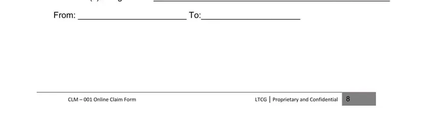Stage number 4 in submitting calpers ltcg