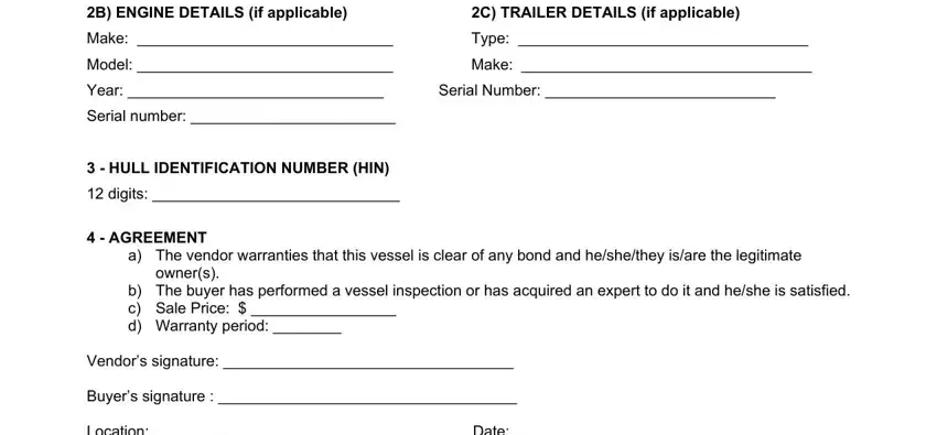 Writing segment 2 in ontario boat bill of sale