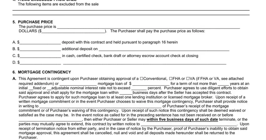 blank mls listing form completion process outlined (step 2)