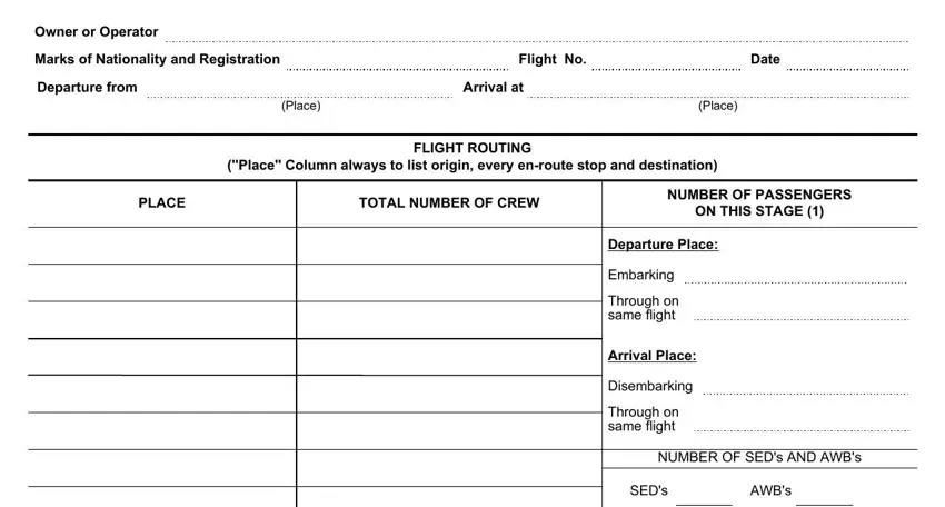 Find out how to fill out printable form 7507 stage 1