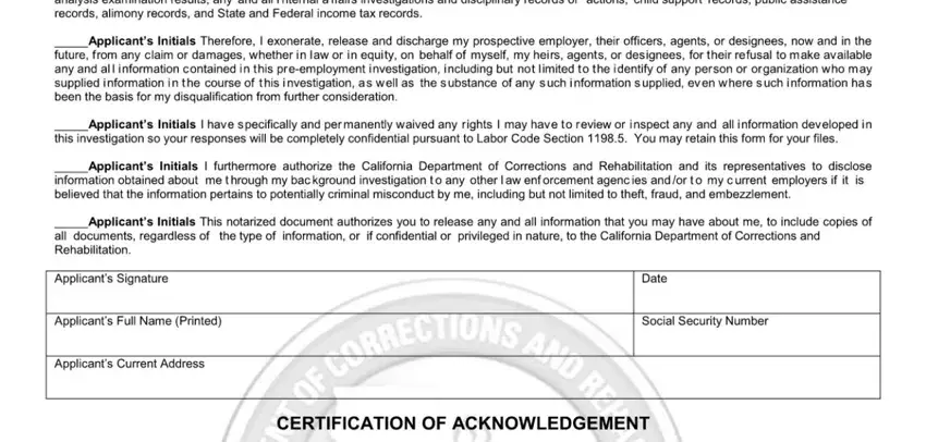 Filling out the cdcr phs - part 2: employment history and educational background