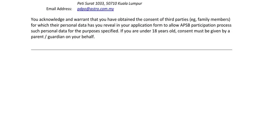Tips on how to fill in syarat penyertaan ceria popstar stage 1