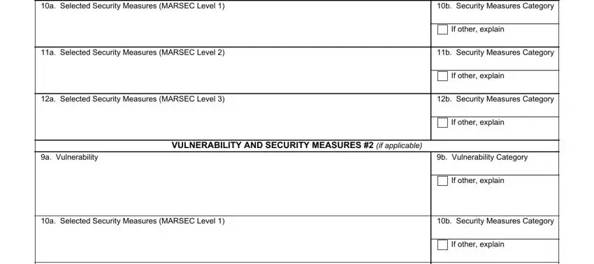 Completing part 2 of 6025 form