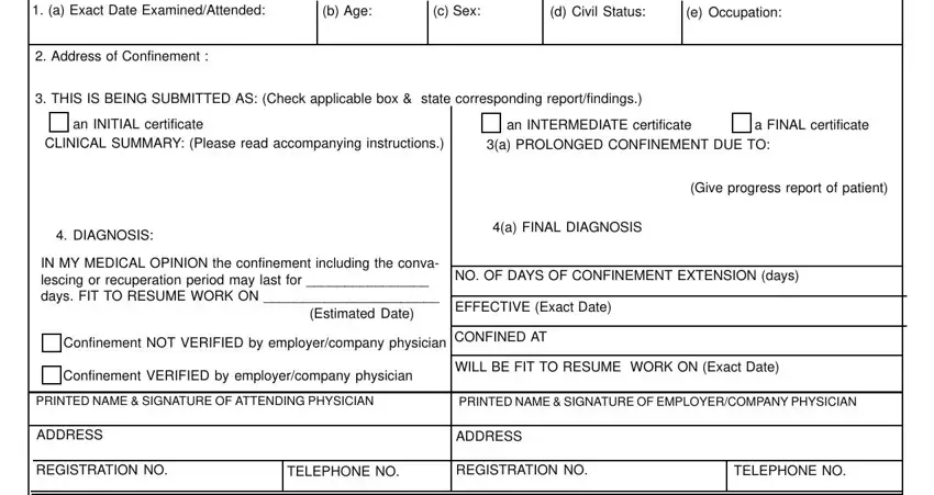 Part no. 2 in filling out CLD 9N SSS sickness notification form editable