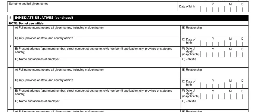 Ways to complete 330 60e security clearance form portion 5