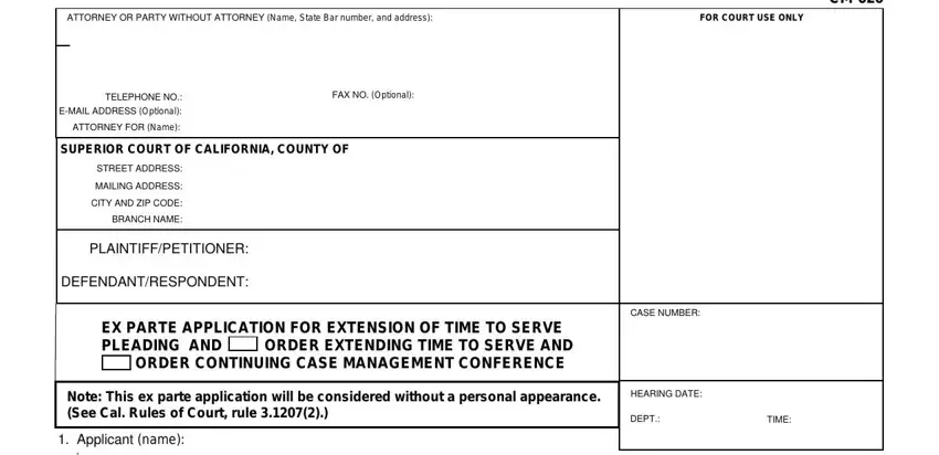 pleading application template writing process clarified (portion 1)