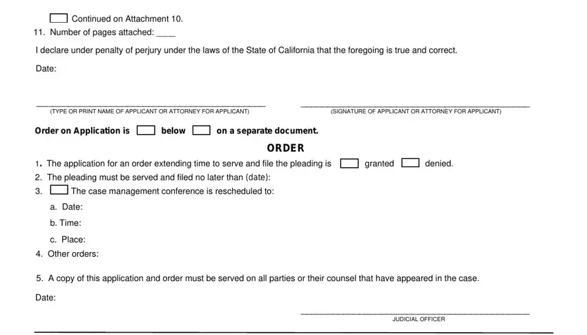 pleading application template completion process explained (part 5)