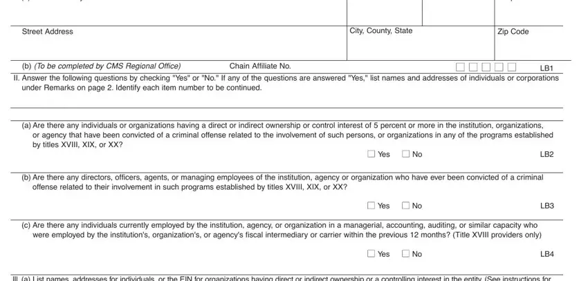 Writing segment 1 of disclosure of ownership form template