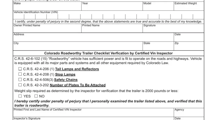 Filling out part 1 in dr2697 colorado