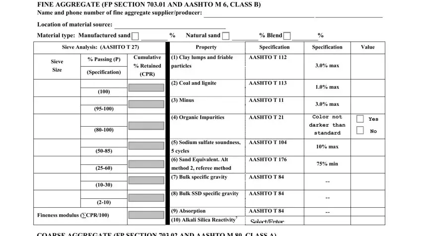 Stage no. 5 for submitting 1608 aashto online