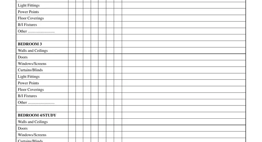 Writing section 2 in property condition report pdf