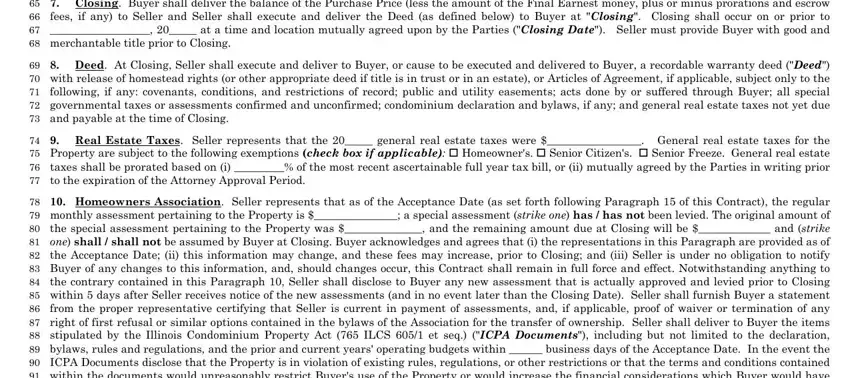 chicago real association form conclusion process outlined (portion 3)