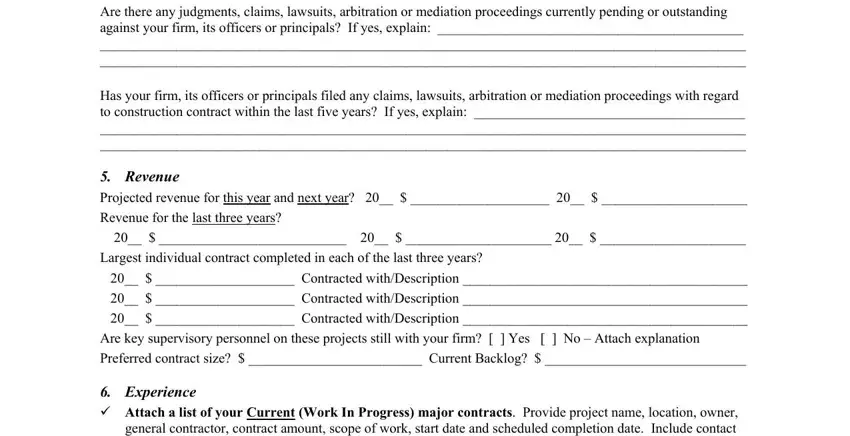 Prequalification conclusion process shown (stage 4)