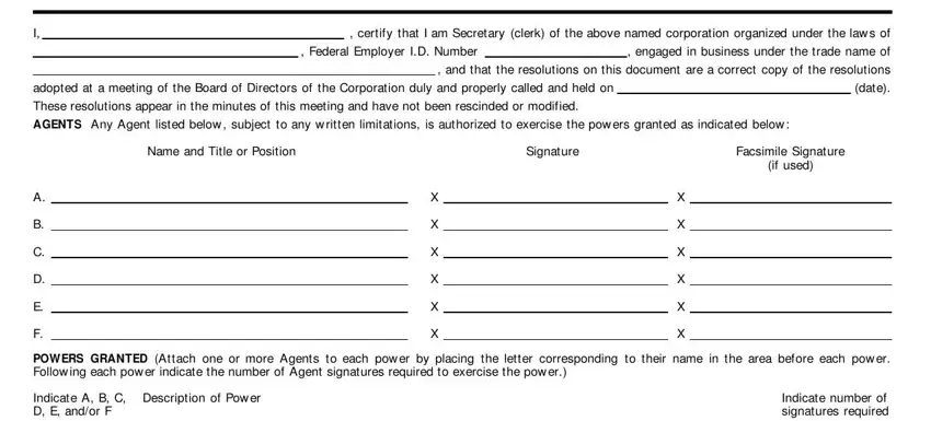 corporate resolution completion process explained (portion 1)