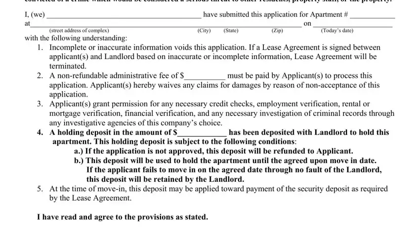Tips to prepare corporate application for housing step 5