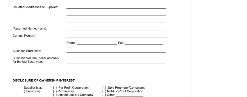 Find out how to complete chicago public school vendor number portion 3